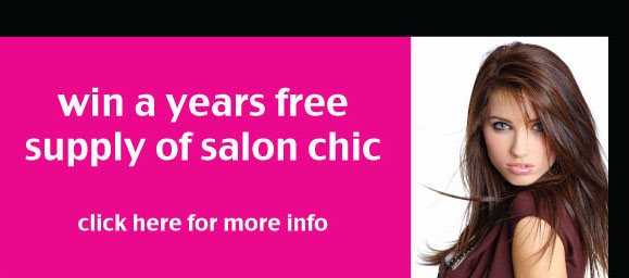 win a years free salon chic straightening products